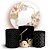 KIT Redondo e Trio - Geometrico Floral - Sublimado 3D - Imagem 1