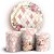 KIT Redondo e Trio - Geometrico Floral - Sublimado 3D - Imagem 1