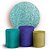 KIT Redondo e Trio - Glitter - Sublimado 3D - Imagem 1