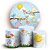 KIT Redondo e Trio - Jardim - Sublimado 3D - Imagem 1