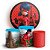 KIT Redondo e Trio - Ladybug - Sublimado 3D - Imagem 1