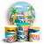 KIT Redondo e Trio - Praia - Sublimado 3D - Imagem 1