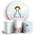KIT Redondo e Trio - Nossa Senhora - Sublimado 3D - Imagem 1