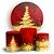 KIT Redondo e Trio - Natal - Sublimado 3D - Imagem 1