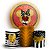 KIT Redondo e Trio - Minnie Dourado - Sublimado 3D - Imagem 1