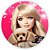 Painel Redondo - Barbie - Sublimado 3D - Imagem 1