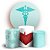 KIT Redondo e Trio - Medicina - Sublimado 3D - Imagem 1