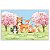 Painel Retangular - Bosque Animais - Sublimado 3D - Imagem 1