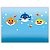 Painel Retangular - Baby Shark - Sublimado 3D - Imagem 1