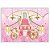 Painel Retangular - Escadaria Castelo Carroagem Rosa - Sublimado 3D - Imagem 1