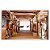 Painel Retangular - Cavalo Celeiro - Sublimado 3D - Imagem 1