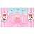 Painel Retangular - Circo Rosa - Sublimado 3D - Imagem 1