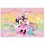 Painel Retangular - Minnie Rosa Circo - Sublimado 3D - Imagem 1