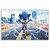 Painel Retangular - Sonic - Sublimado 3D - Imagem 1