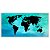 Painel Retangular - Mapa Mundi - Sublimado 3D - Imagem 1
