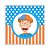 Painel Quadrado - Blippi - Sublimado 3D - Imagem 1