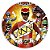 Painel de Mesa - Power Rangers - Sublimado 3D - Imagem 1