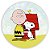 Painel de Mesa - Snoopy - Sublimado 3D - Imagem 1