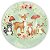 Painel de Mesa - Animais Bosque - Sublimado 3D - Imagem 1