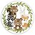 Painel de Mesa - Animais Bosque - Sublimado 3D - Imagem 1