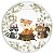 Painel de Mesa - Animais Bosque - Sublimado 3D - Imagem 1
