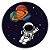 Painel de Mesa - Astronauta - Sublimado 3D - Imagem 1
