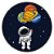 Painel de Mesa - Astronauta - Sublimado 3D - Imagem 1