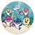 Painel de Mesa - Baby Shark - Sublimado 3D - Imagem 1