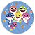Painel de Mesa - Baby Shark - Sublimado 3D - Imagem 1