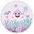 Painel de Mesa - Baby Shark Rosa - Sublimado 3D - Imagem 1