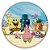Painel de Mesa - Bob Esponja - Sublimado 3D - Imagem 1