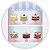 Painel de Mesa - Confeitaria - Sublimado 3D - Imagem 1