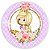 Painel de Mesa - Rapunzel Princesas - Sublimado 3D - Imagem 1