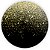 Painel de Mesa - Glitter Preto Dourado - Sublimado 3D - Imagem 1