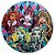 Painel Redondo - Monster High - Sublimado 3D - Imagem 1