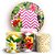 KIT Redondo e Trio - Tropical Rosa - Sublimado 3D - Imagem 1