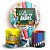 KIT Redondo e Trio - Volta as Aulas - Sublimado 3D - Imagem 1