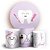KIT Redondo e Trio - Dentista Rosa - Sublimado 3D - Imagem 1