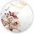 Painel Redondo - Floral - Sublimado 3D - Imagem 1