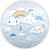 Painel Redondo - Chuva de Amor - Sublimado 3D - Imagem 1