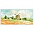 Painel Retangular - Fazenda Aquarela - Sublimado 3D - Imagem 1