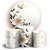 KIT Redondo e Trio - Floral - Sublimado 3D - Imagem 1