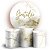 KIT Redondo e Trio - Gratidao Floral - Sublimado 3D - Imagem 1
