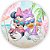 Painel Redondo - Minnie Pool Party - Sublimado 3D - Imagem 1