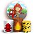 KIT Redondo e Trio - Bombeiro Baby - Sublimado 3D - Imagem 1