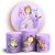 KIT Redondo e Trio - Princesa Sofia - Sublimado 3D - Imagem 1