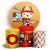 KIT Redondo e Trio - Bombeiro Baby - Sublimado 3D - Imagem 1