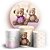 KIT Redondo e Trio - Cha Revelacao - Sublimado 3D - Imagem 1