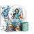 KIT Redondo Trio e Faixa - Jasmine - Sublimado 3D - Imagem 1