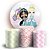KIT Redondo e Trio - Princesas - Sublimado 3D - Imagem 1